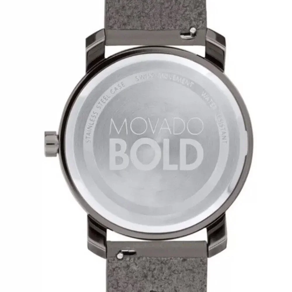 SALE! Movado 40mm Men's Blue Accent Watch! Stunning